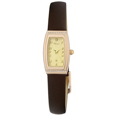 Женские золотые наручные часы Platinor 45056.411
