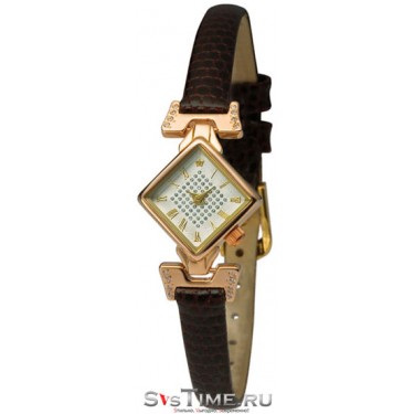 Женские золотые наручные часы Platinor 45556.119