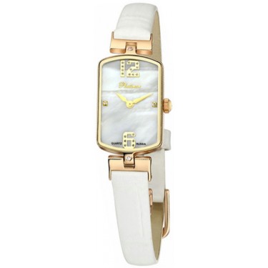 Женские золотые наручные часы Platinor 45836.306