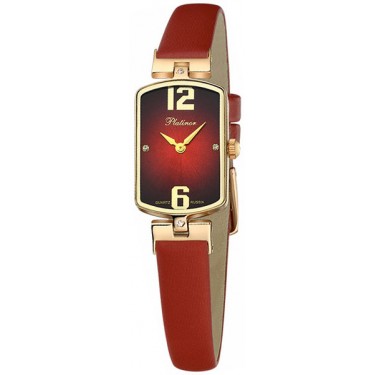 Женские золотые наручные часы Platinor 45836.806