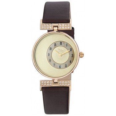 Женские золотые наручные часы Platinor 53456-1.407