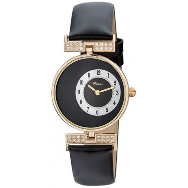 Женские золотые наручные часы Platinor 53456-1.507