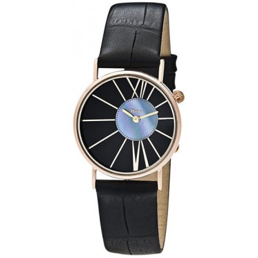 Женские золотые наручные часы Platinor 54530-4.532