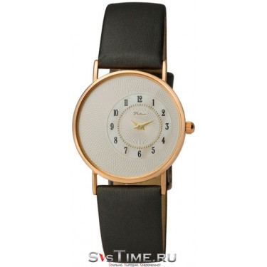 Женские золотые наручные часы Platinor 54550-1.207