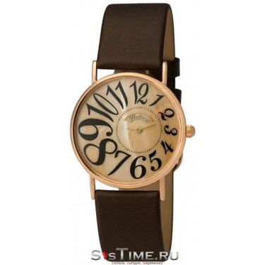 Женские золотые наручные часы Platinor 54550-1.333