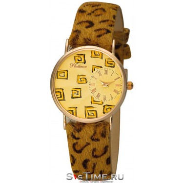 Женские золотые наручные часы Platinor 54550-1P.439