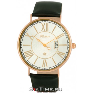Женские золотые наручные часы Platinor 56750.220