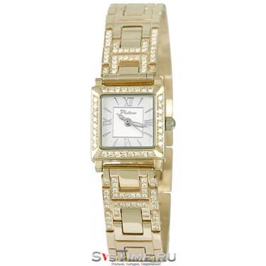 Женские золотые наручные часы Platinor 70241.220