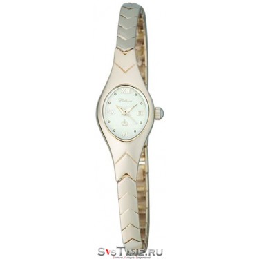 Женские золотые наручные часы Platinor 70640.316