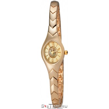 Женские золотые наручные часы Platinor 70660.420