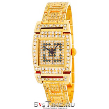 Женские золотые наручные часы Platinor 70911.454