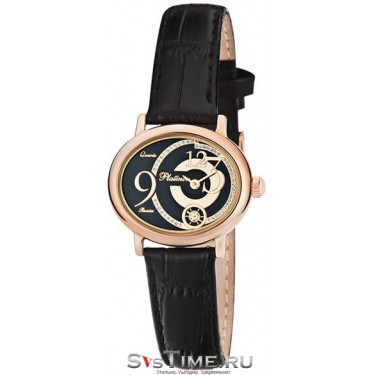 Женские золотые наручные часы Platinor 74050.528