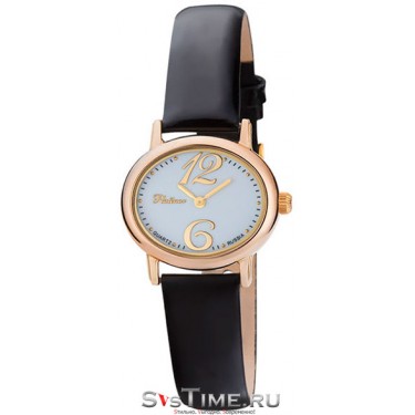 Женские золотые наручные часы Platinor 74150.106
