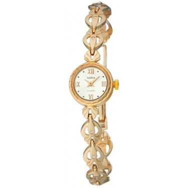 Женские золотые наручные часы Platinor 77456.216
