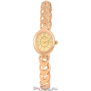 Женские золотые наручные часы Platinor 78150.417