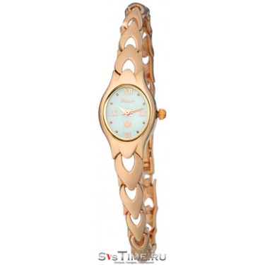 Женские золотые наручные часы Platinor 78250.316