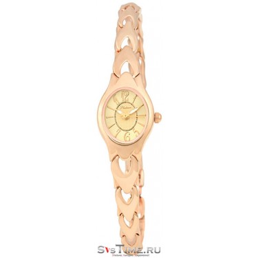 Женские золотые наручные часы Platinor 78250.410