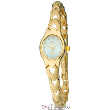 Женские золотые наручные часы Platinor 78260.301