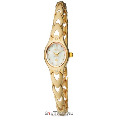 Женские золотые наручные часы Platinor 78261.301