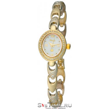 Женские золотые наручные часы Platinor 78331.316
