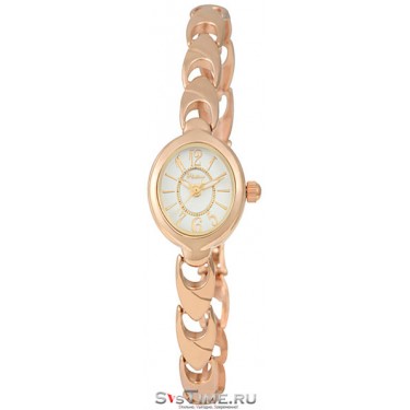 Женские золотые наручные часы Platinor 78350.107