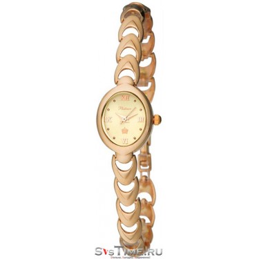 Женские золотые наручные часы Platinor 78350.416