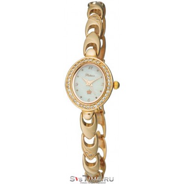 Женские золотые наручные часы Platinor 78356.306