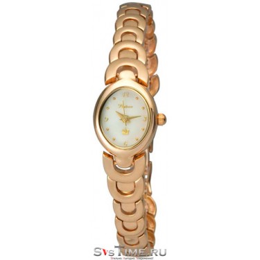 Женские золотые наручные часы Platinor 78750.306