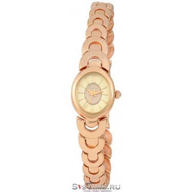 Женские золотые наручные часы Platinor 78750.417