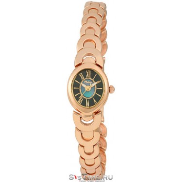 Женские золотые наручные часы Platinor 78750.517