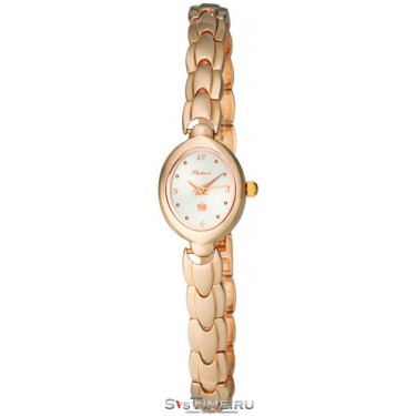 Женские золотые наручные часы Platinor 78850.206