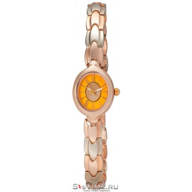 Женские золотые наручные часы Platinor 78880.420