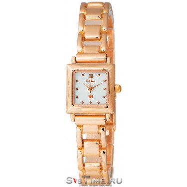 Женские золотые наручные часы Platinor 90250.116