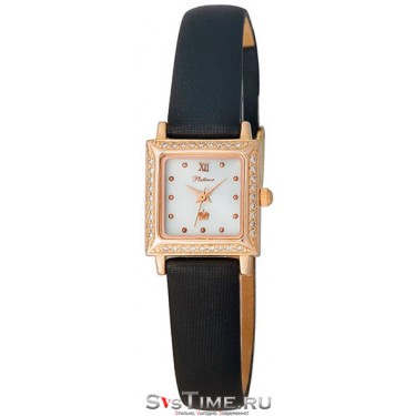 Женские золотые наручные часы Platinor 90251.116