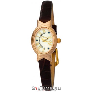 Женские золотые наручные часы Platinor 90350.328