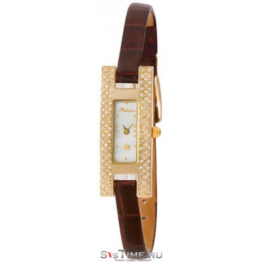 Женские золотые наручные часы Platinor 90411.101