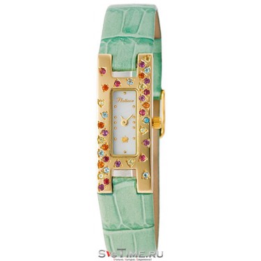 Женские золотые наручные часы Platinor 90467.301