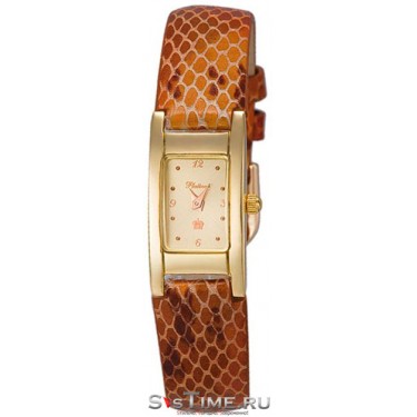 Женские золотые наручные часы Platinor 90510.406