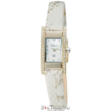 Женские золотые наручные часы Platinor 90541.306