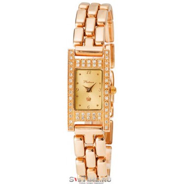 Женские золотые наручные часы Platinor 90551-1.406