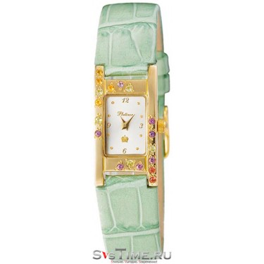 Женские золотые наручные часы Platinor 90567.206