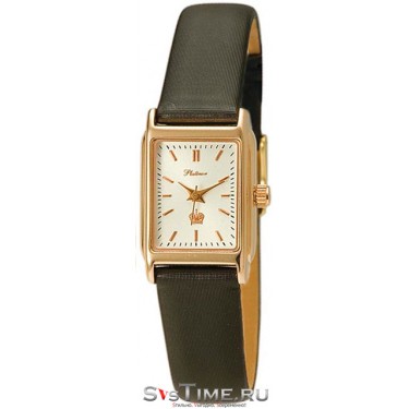 Женские золотые наручные часы Platinor 90750.203