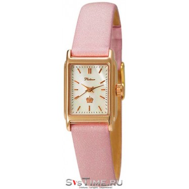 Женские золотые наручные часы Platinor 90750.303