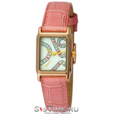 Женские золотые наручные часы Platinor 90750.325