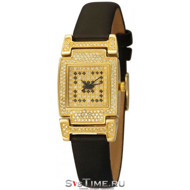 Женские золотые наручные часы Platinor 90911А.454
