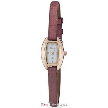 Женские золотые наручные часы Platinor 91150.106