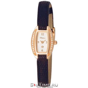 Женские золотые наручные часы Platinor 91151.206