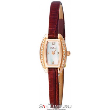 Женские золотые наручные часы Platinor 91151.306
