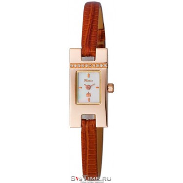 Женские золотые наручные часы Platinor 91451.303