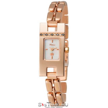 Женские золотые наручные часы Platinor 91455.303